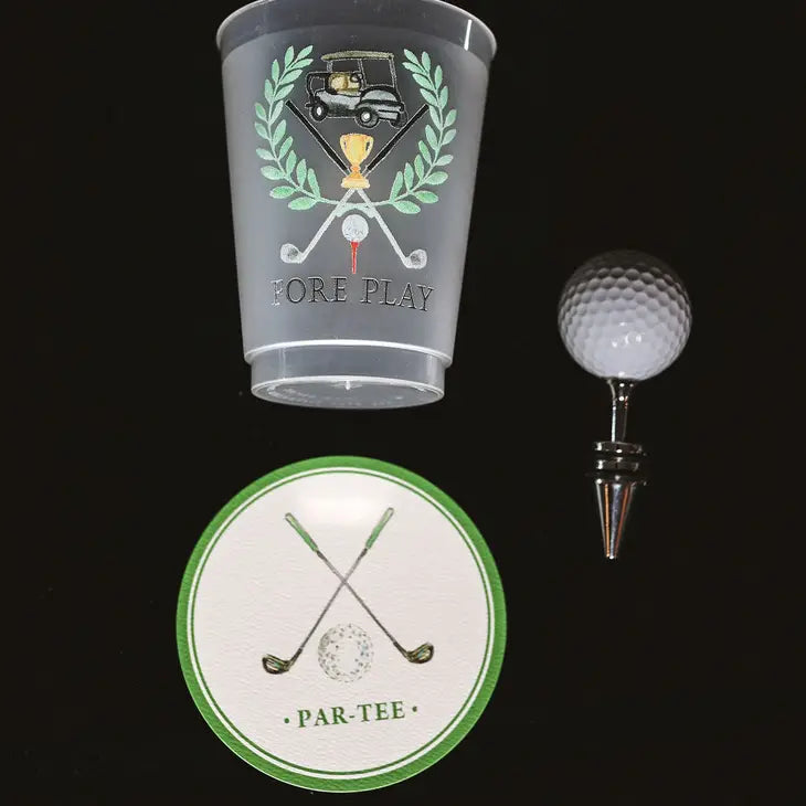 Fore Play Golf Masters Frosted Cups - Masters