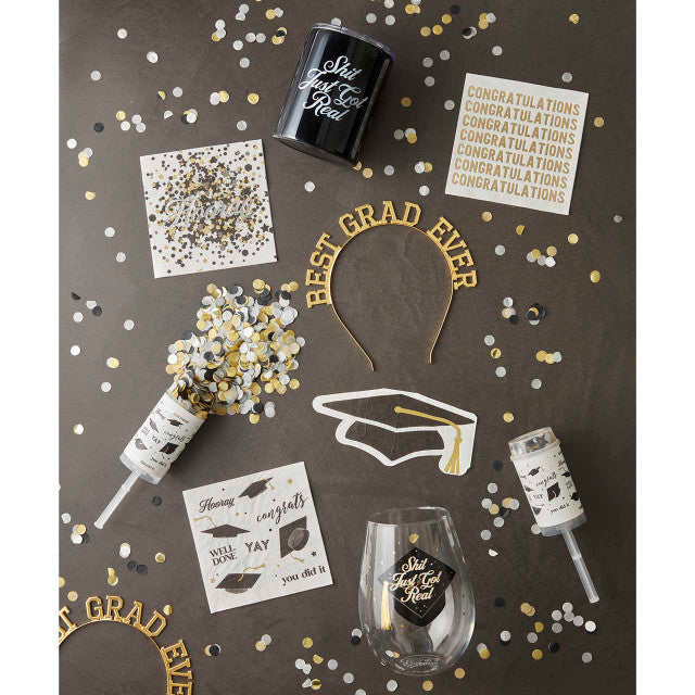 Beverage Napkins - Graduation Multi