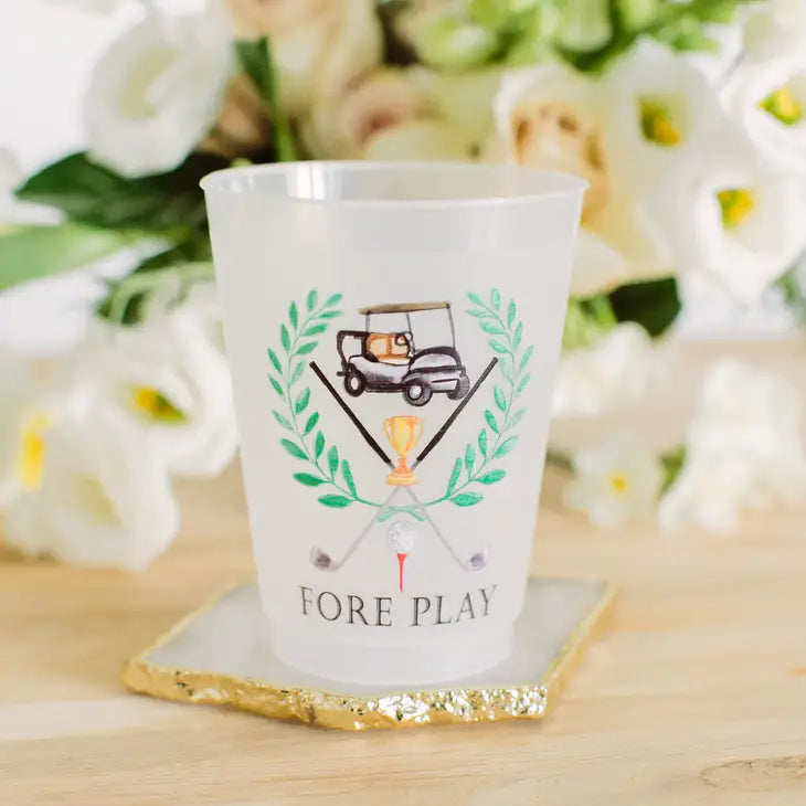 Fore Play Golf Masters Frosted Cups - Masters