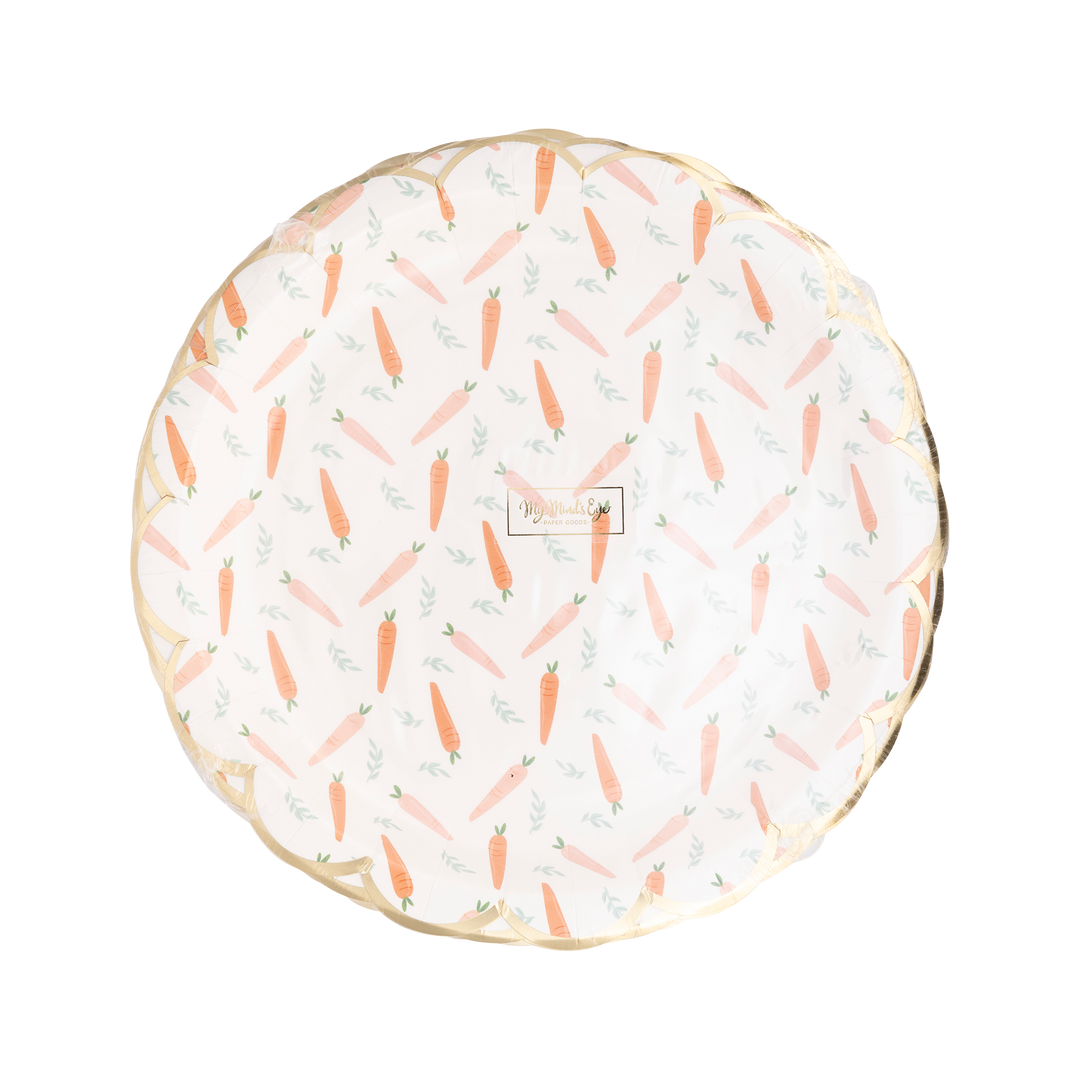 SCATTERED CARROTS PLATE