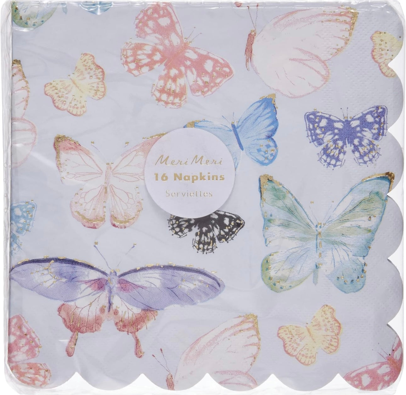 Meri Meri Butterfly Large Napkins