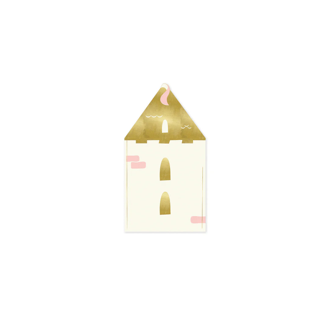 PRINCESS CASTLE SHAPED GUEST NAPKIN