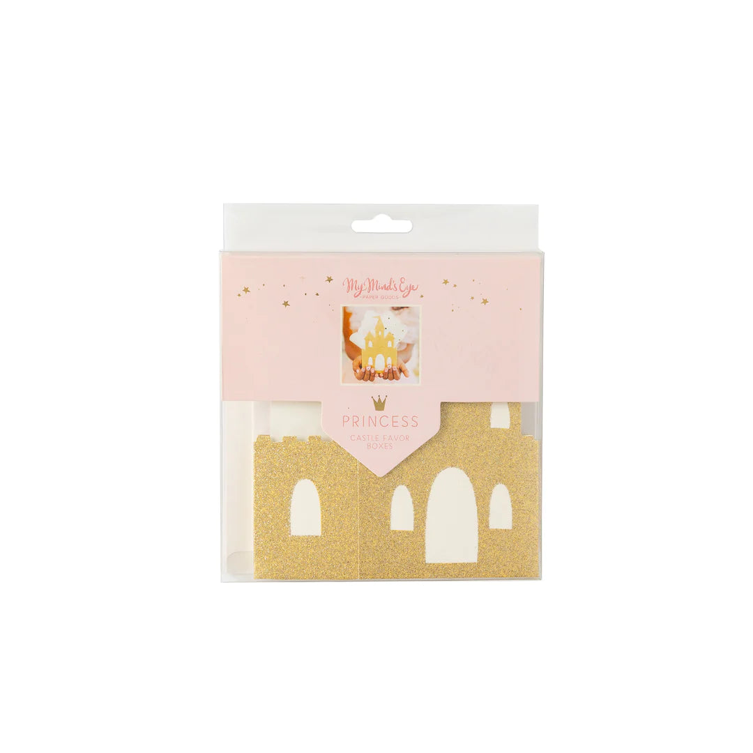 PRINCESS CASTLE FAVOR BOXES
