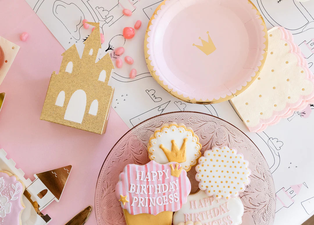 PRINCESS CASTLE FAVOR BOXES