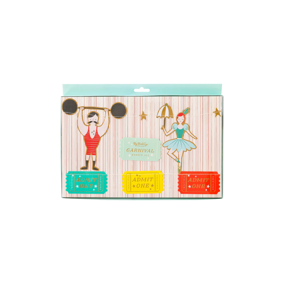CARNIVAL FRIENDS BANNER SET