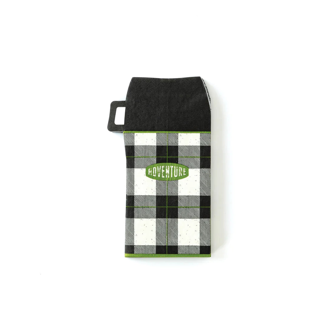 ADVENTURE THERMOS SHAPED NAPKIN