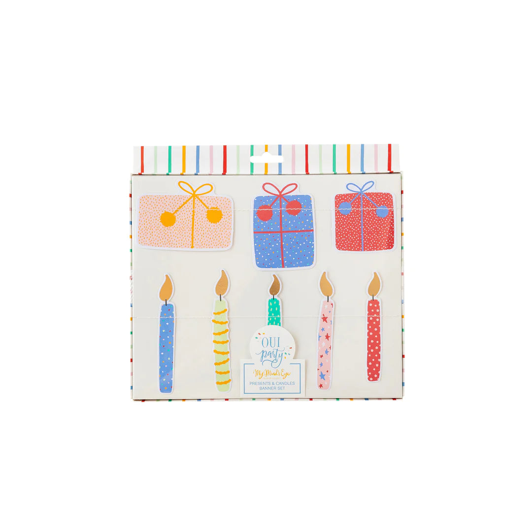 PARTY BIRTHDAY MINI BANNER SET