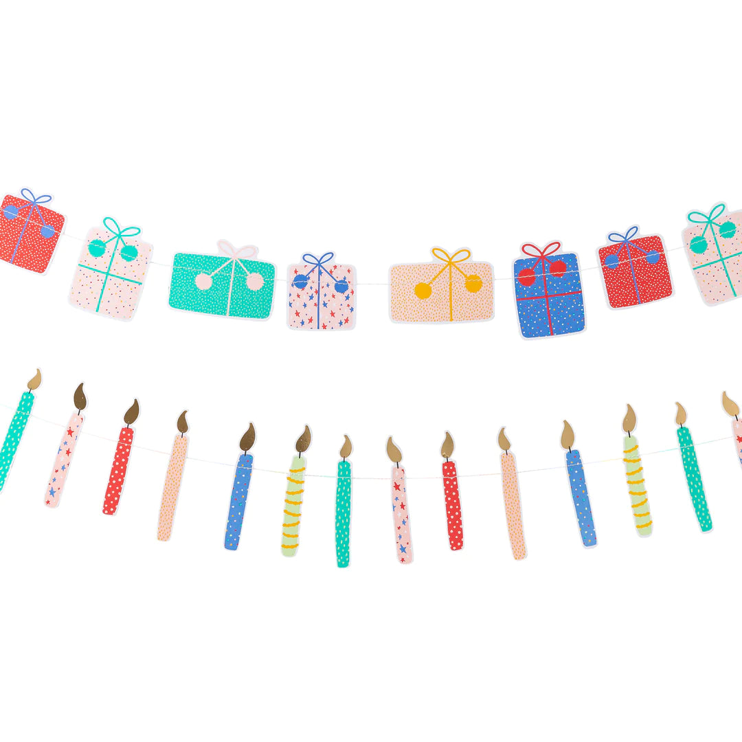 PARTY BIRTHDAY MINI BANNER SET