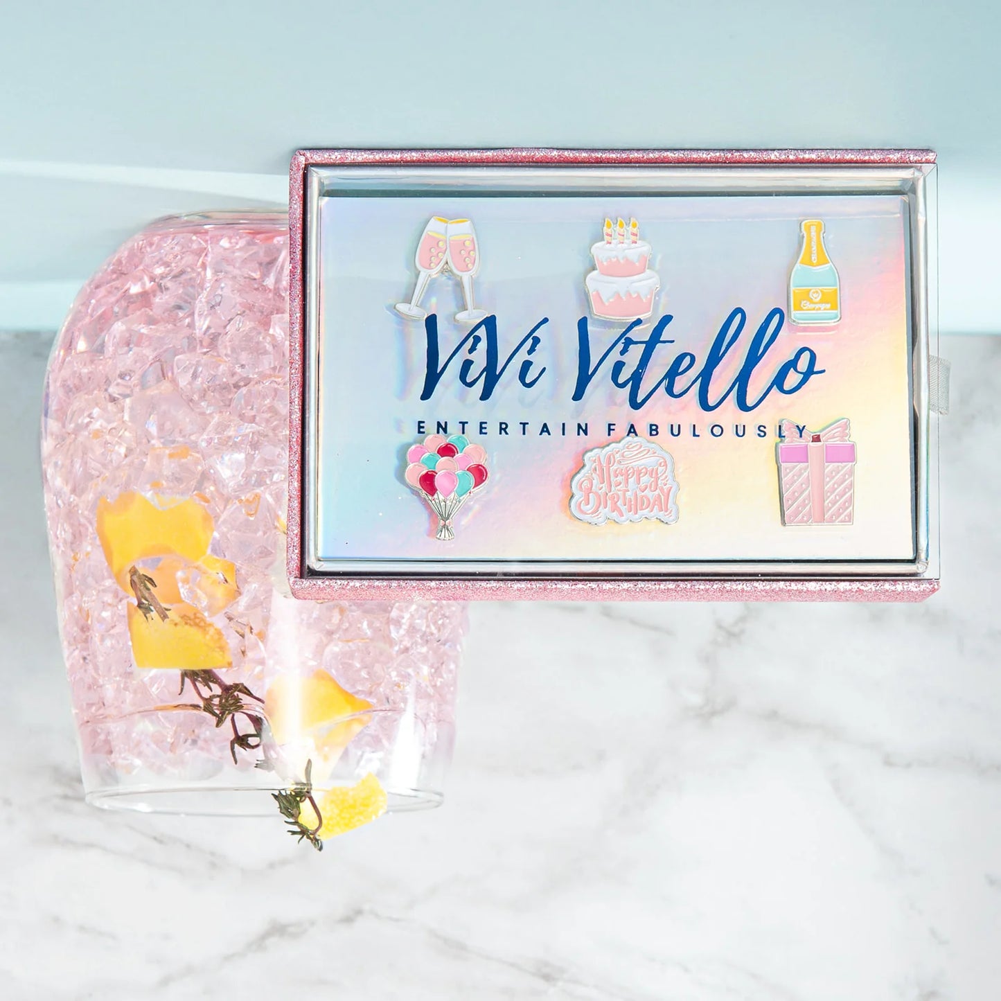 Happy Birthday Cheers Charms!, Set of 6