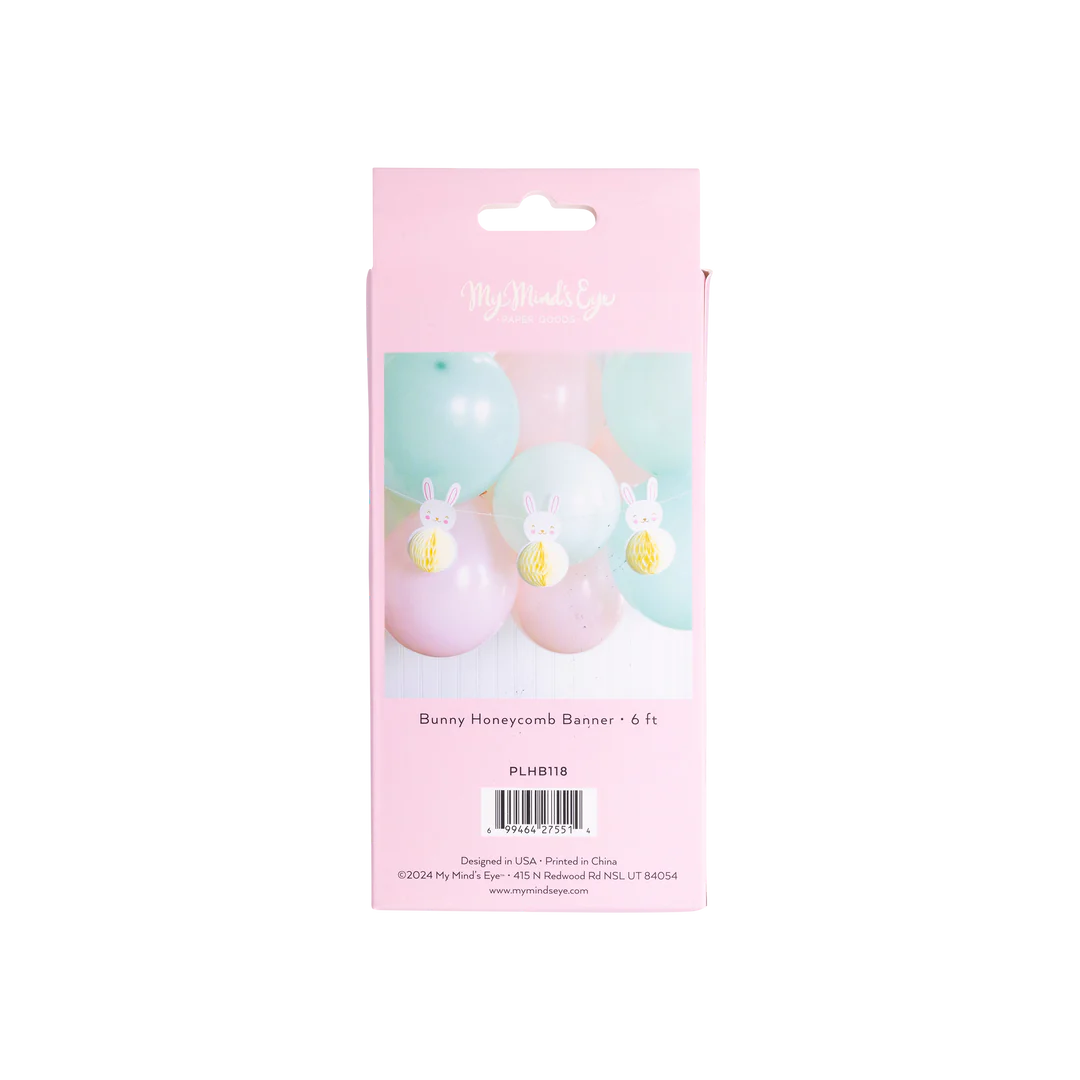 BUNNY HONEYCOMB BANNER