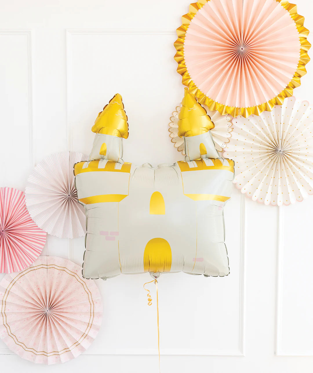 PRINCESS CASTLE SHAPED MYLAR BALLOON
