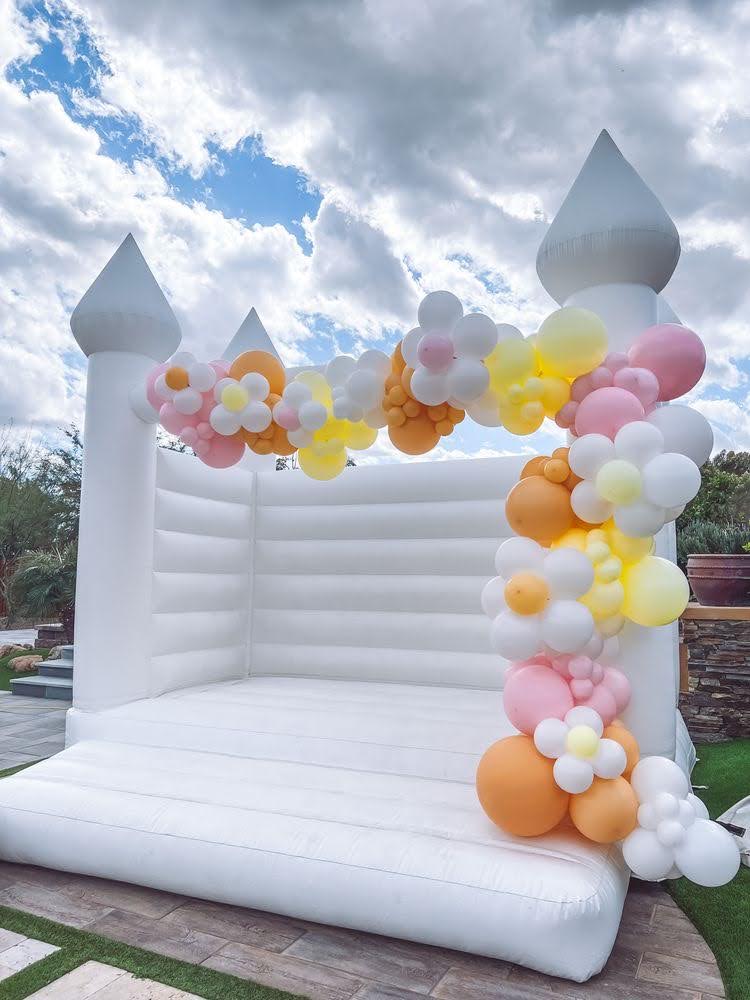 White Bounce Castle