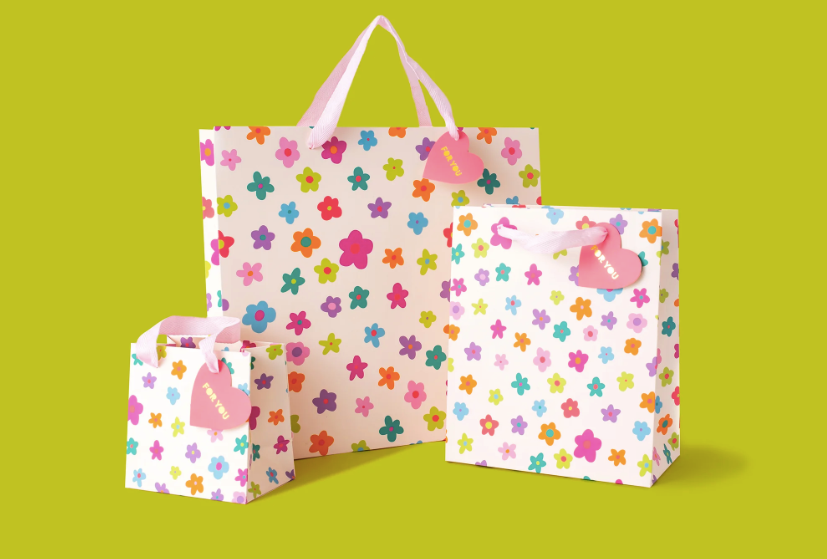 Happy Flowers Gift Bags (3 Sizes)