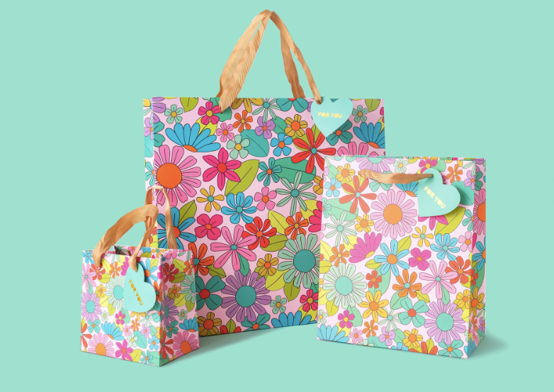 Flower Garden Gift Bags (3 Sizes)