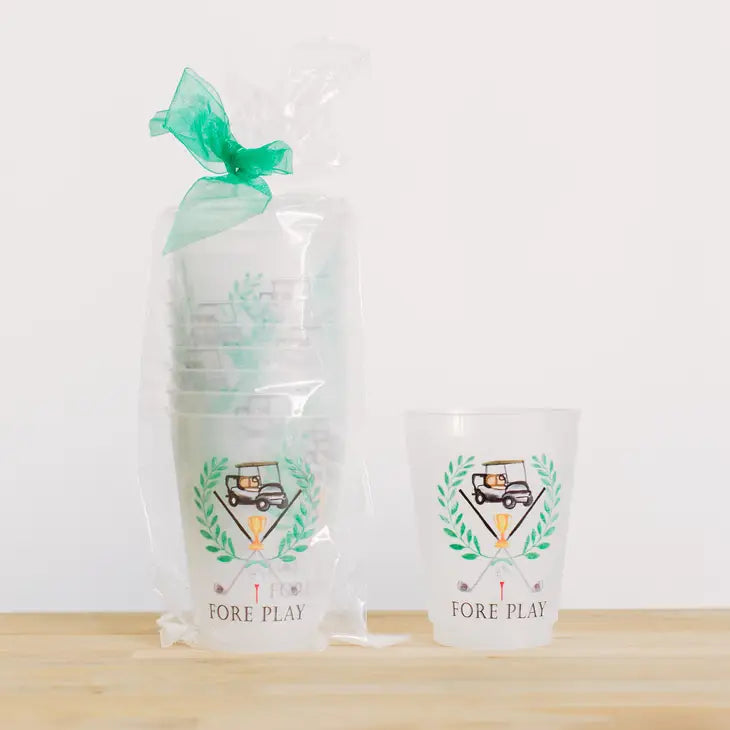 Fore Play Golf Masters Frosted Cups - Masters