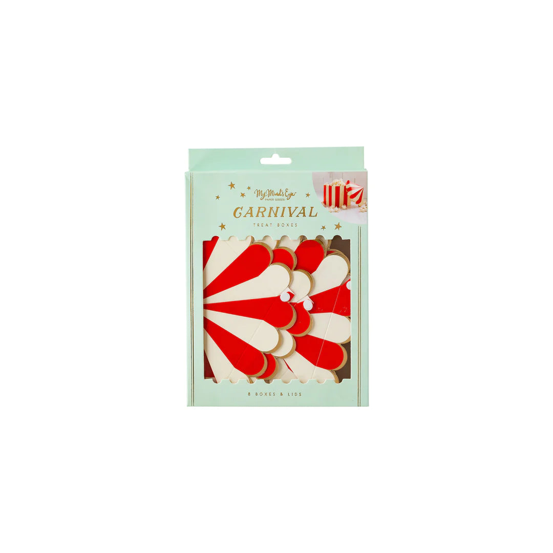 CARNIVAL TENT FAVOR/TREAT BOXES