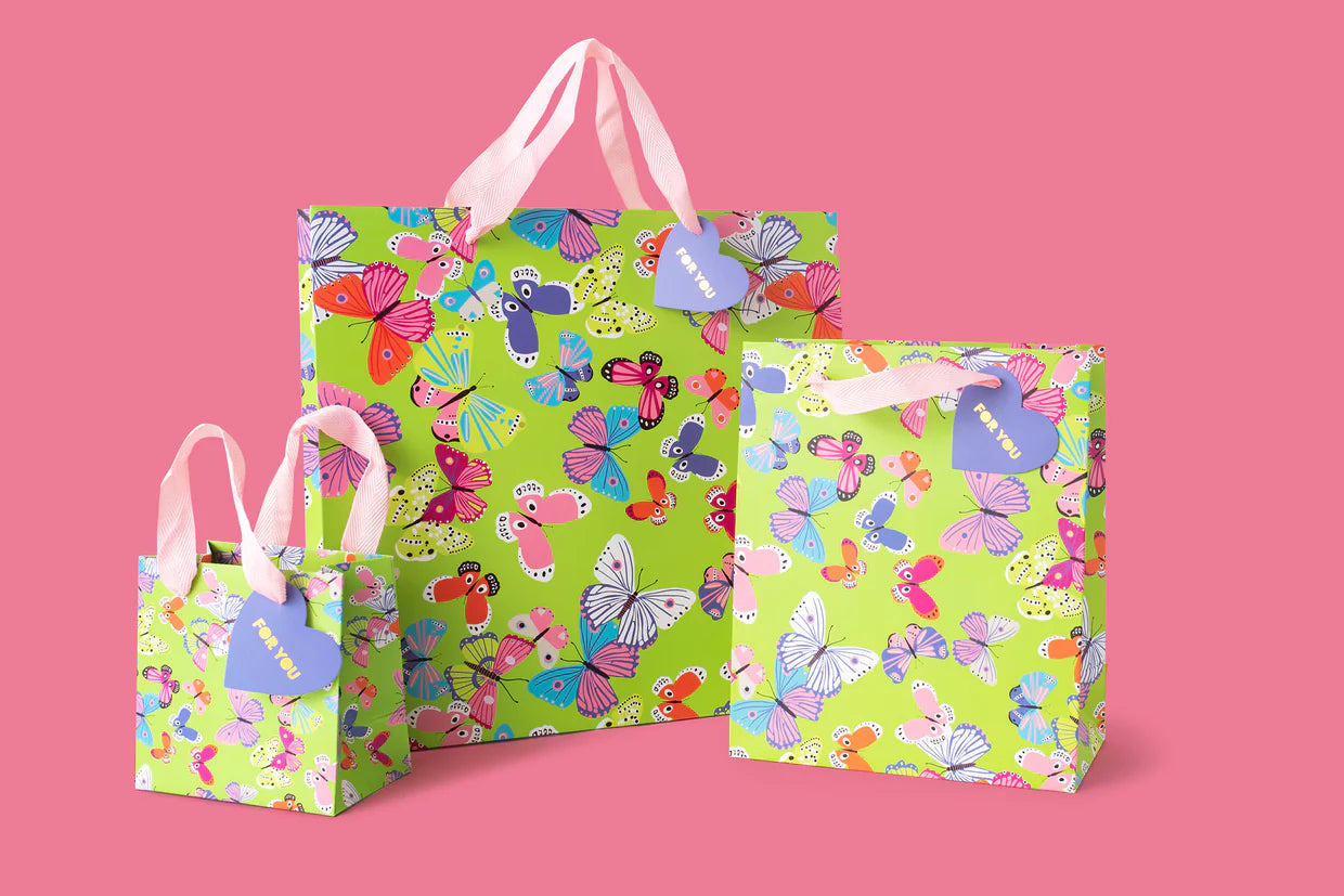 Butterflies Gift Bags (2 sizes)