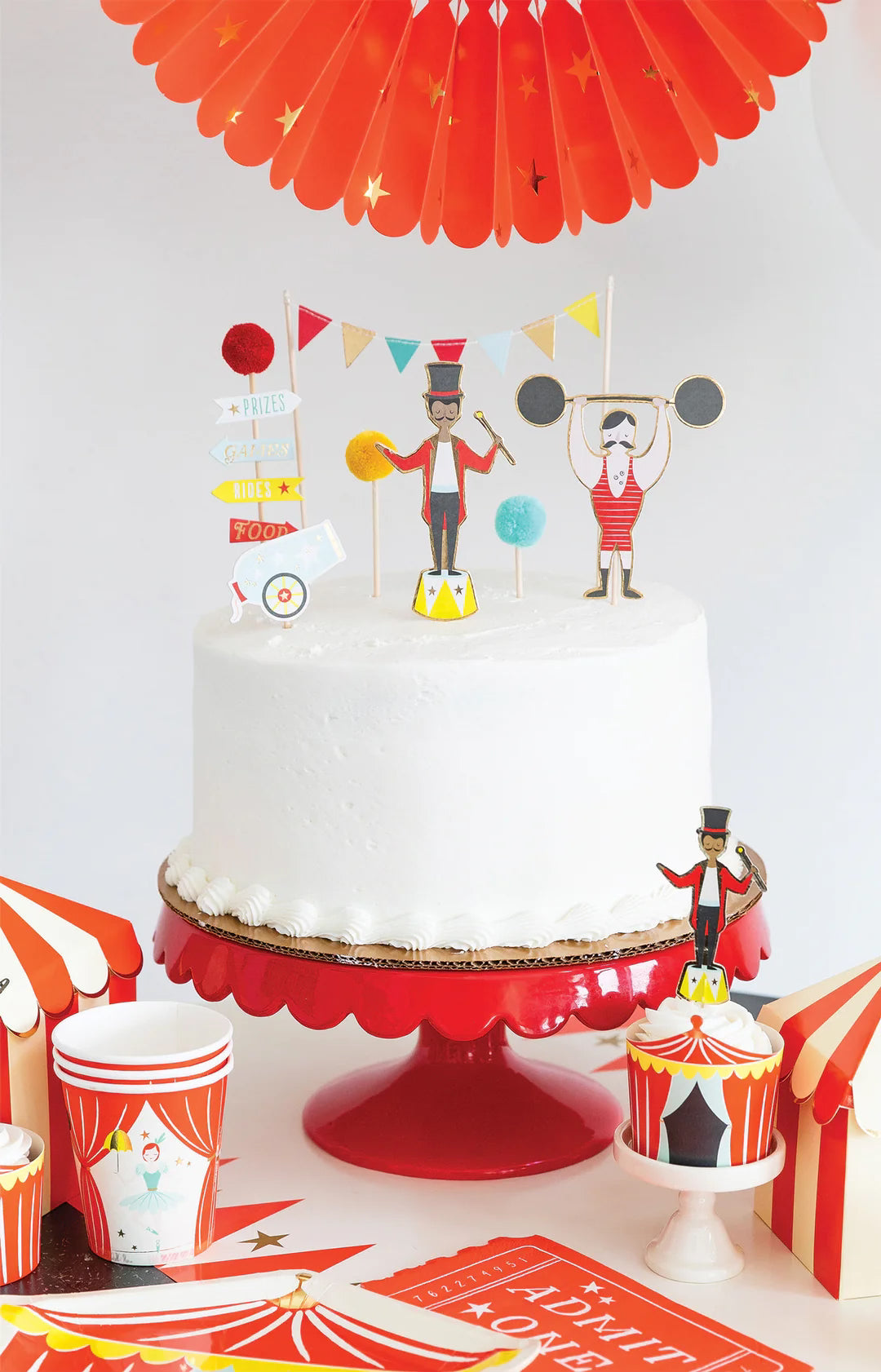 CARNIVAL CAKE TOPPER SET